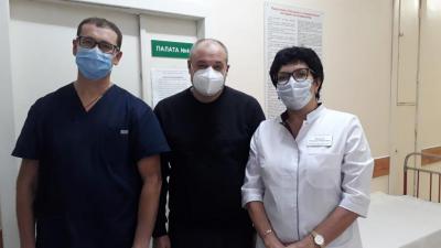 Игорь Греков осмотрел рязанских больницы с отделениями под COVID-19